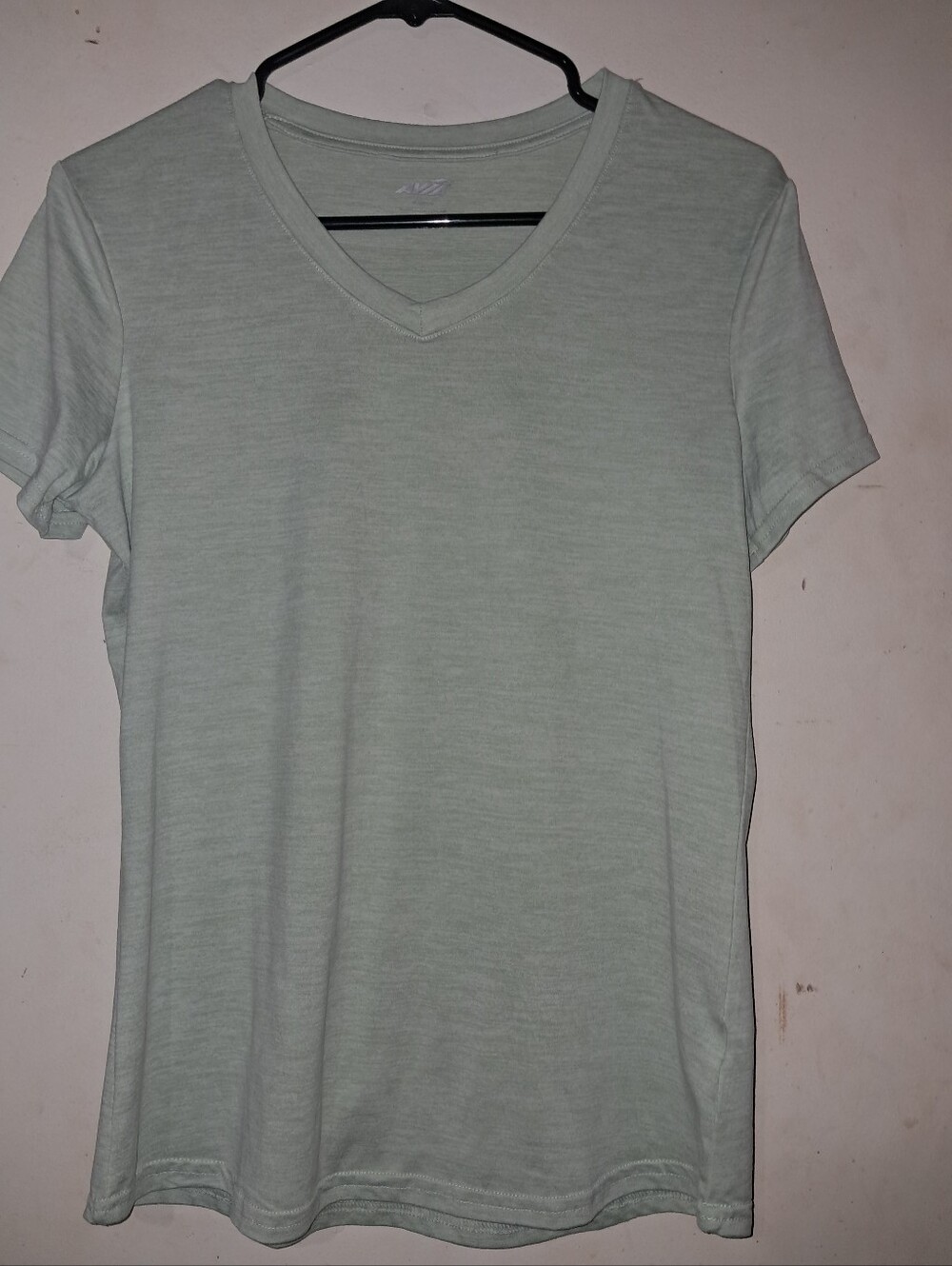 Avia Mint Green V-Neck Short Sleeve Tee